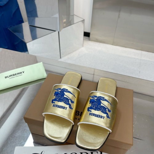 Cheap Burberry Slippers For Women #1224571 Replica Wholesale [$85.00 USD] [ITEM#1224571] on Replica Burberry Slippers