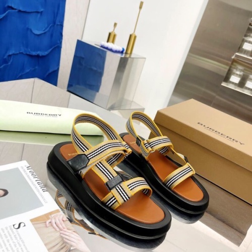 Cheap Burberry Sandal For Men #1224585 Replica Wholesale [$82.00 USD] [ITEM#1224585] on Replica Burberry Sandal