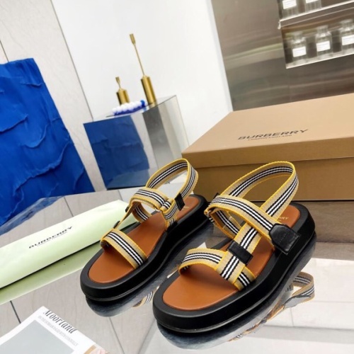 Cheap Burberry Sandal For Men #1224585 Replica Wholesale [$82.00 USD] [ITEM#1224585] on Replica Burberry Sandal