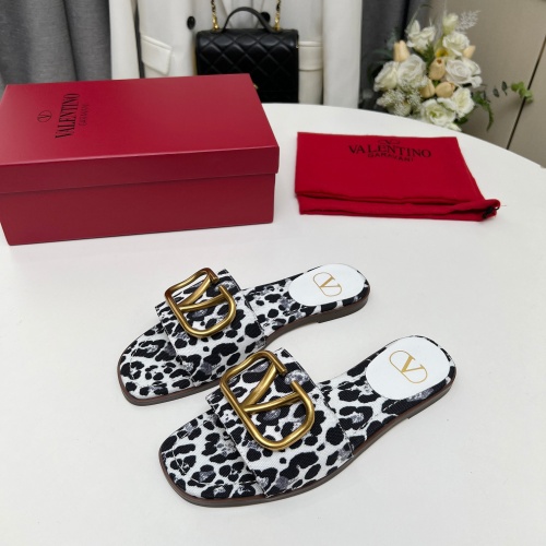 Cheap Valentino Slippers For Women #1224628 Replica Wholesale [$82.00 USD] [ITEM#1224628] on Replica Valentino Slippers