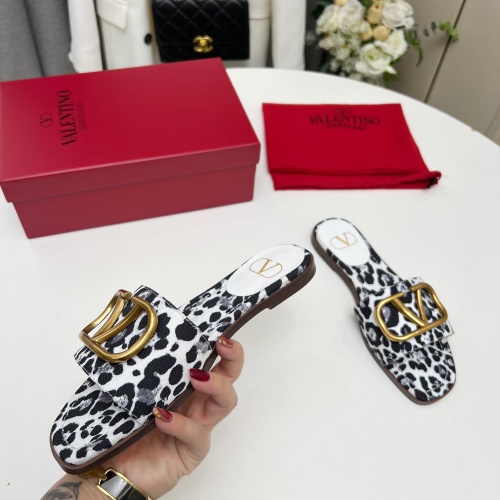 Cheap Valentino Slippers For Women #1224628 Replica Wholesale [$82.00 USD] [ITEM#1224628] on Replica Valentino Slippers