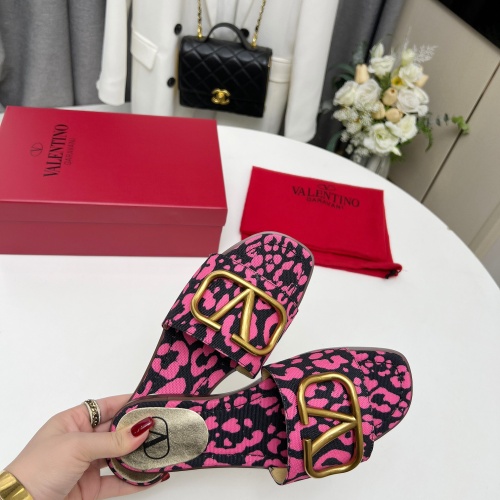 Cheap Valentino Slippers For Women #1224630 Replica Wholesale [$82.00 USD] [ITEM#1224630] on Replica Valentino Slippers