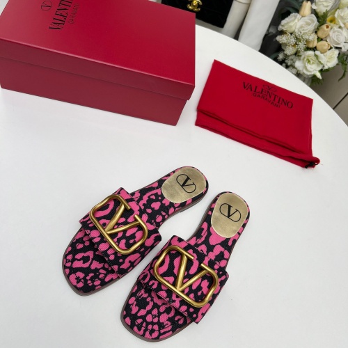 Cheap Valentino Slippers For Women #1224630 Replica Wholesale [$82.00 USD] [ITEM#1224630] on Replica Valentino Slippers