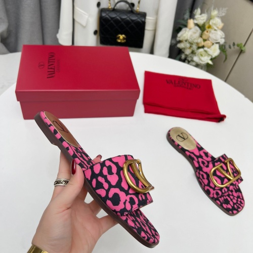 Cheap Valentino Slippers For Women #1224630 Replica Wholesale [$82.00 USD] [ITEM#1224630] on Replica Valentino Slippers