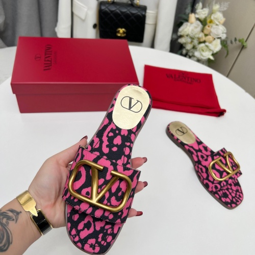 Cheap Valentino Slippers For Women #1224630 Replica Wholesale [$82.00 USD] [ITEM#1224630] on Replica Valentino Slippers