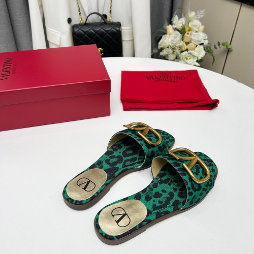 Cheap Valentino Slippers For Women #1224632 Replica Wholesale [$82.00 USD] [ITEM#1224632] on Replica Valentino Slippers