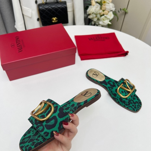 Cheap Valentino Slippers For Women #1224632 Replica Wholesale [$82.00 USD] [ITEM#1224632] on Replica Valentino Slippers