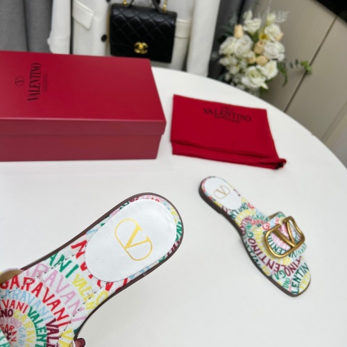 Cheap Valentino Slippers For Women #1224633 Replica Wholesale [$82.00 USD] [ITEM#1224633] on Replica Valentino Slippers