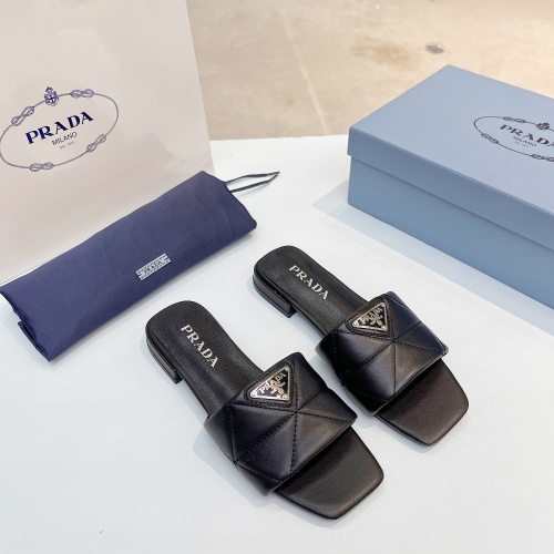 Cheap Prada Slippers For Women #1224645 Replica Wholesale [$82.00 USD] [ITEM#1224645] on Replica Prada Slippers