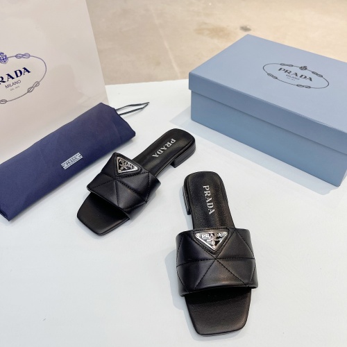 Cheap Prada Slippers For Women #1224645 Replica Wholesale [$82.00 USD] [ITEM#1224645] on Replica Prada Slippers