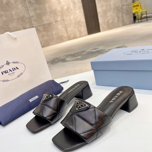 Cheap Prada Slippers For Women #1224658 Replica Wholesale [$88.00 USD] [ITEM#1224658] on Replica Prada Slippers