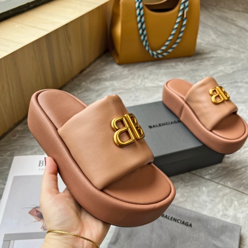 Cheap Balenciaga Slippers For Women #1224663 Replica Wholesale [$92.00 USD] [ITEM#1224663] on Replica Balenciaga Slippers