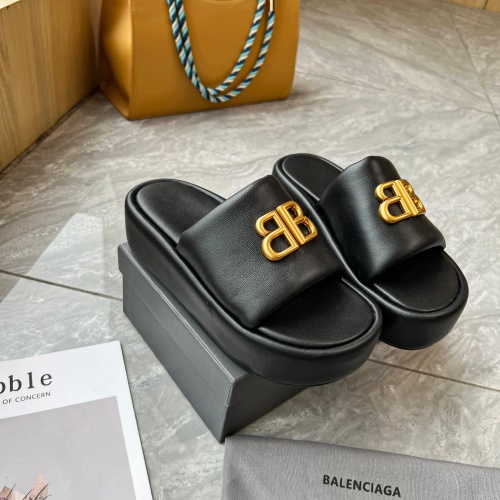 Cheap Balenciaga Slippers For Women #1224665 Replica Wholesale [$92.00 USD] [ITEM#1224665] on Replica Balenciaga Slippers