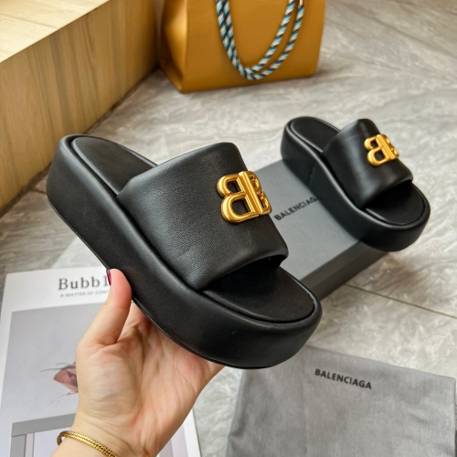 Cheap Balenciaga Slippers For Women #1224665 Replica Wholesale [$92.00 USD] [ITEM#1224665] on Replica Balenciaga Slippers