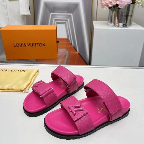 Cheap Louis Vuitton Sandal For Women #1224673 Replica Wholesale [$82.00 USD] [ITEM#1224673] on Replica Louis Vuitton Sandal