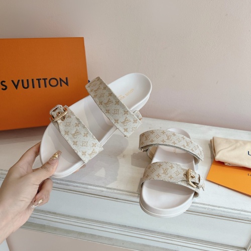 Cheap Louis Vuitton Sandal For Women #1224682 Replica Wholesale [$72.00 USD] [ITEM#1224682] on Replica Louis Vuitton Sandal