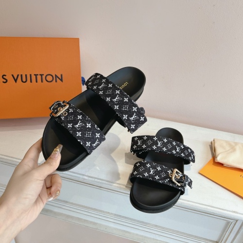 Cheap Louis Vuitton Sandal For Women #1224684 Replica Wholesale [$72.00 USD] [ITEM#1224684] on Replica Louis Vuitton Sandal