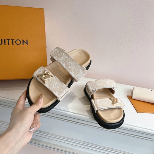 Cheap Louis Vuitton Sandal For Women #1224701 Replica Wholesale [$82.00 USD] [ITEM#1224701] on Replica Louis Vuitton Sandal