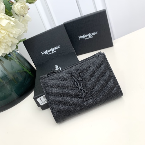 Cheap Yves Saint Laurent YSL Wallets #1224758 Replica Wholesale [$42.00 USD] [ITEM#1224758] on Replica Yves Saint Laurent YSL Wallets