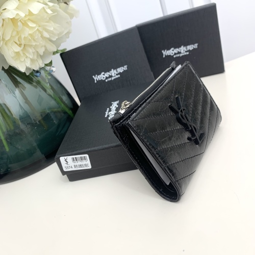 Cheap Yves Saint Laurent YSL Wallets #1224759 Replica Wholesale [$42.00 USD] [ITEM#1224759] on Replica Yves Saint Laurent YSL Wallets