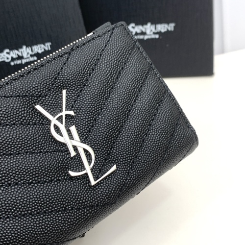 Cheap Yves Saint Laurent YSL Wallets #1224760 Replica Wholesale [$42.00 USD] [ITEM#1224760] on Replica Yves Saint Laurent YSL Wallets