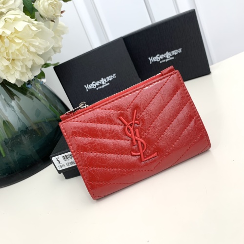 Cheap Yves Saint Laurent YSL Wallets #1224761 Replica Wholesale [$42.00 USD] [ITEM#1224761] on Replica Yves Saint Laurent YSL Wallets