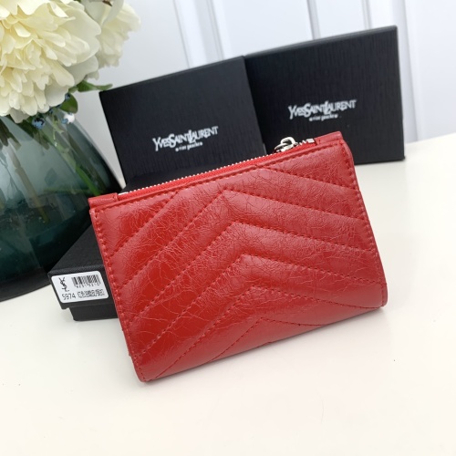 Cheap Yves Saint Laurent YSL Wallets #1224761 Replica Wholesale [$42.00 USD] [ITEM#1224761] on Replica Yves Saint Laurent YSL Wallets