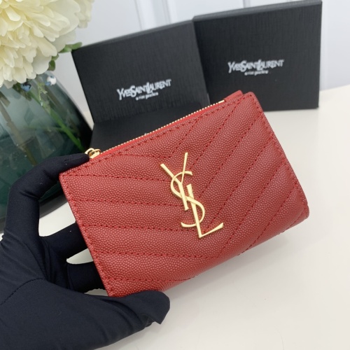 Cheap Yves Saint Laurent YSL Wallets #1224762 Replica Wholesale [$42.00 USD] [ITEM#1224762] on Replica Yves Saint Laurent YSL Wallets