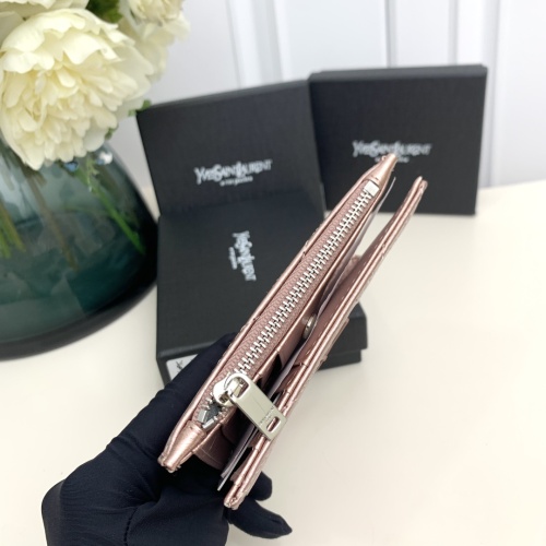 Cheap Yves Saint Laurent YSL Wallets #1224763 Replica Wholesale [$42.00 USD] [ITEM#1224763] on Replica Yves Saint Laurent YSL Wallets