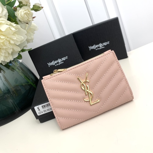 Cheap Yves Saint Laurent YSL Wallets #1224764 Replica Wholesale [$42.00 USD] [ITEM#1224764] on Replica Yves Saint Laurent YSL Wallets