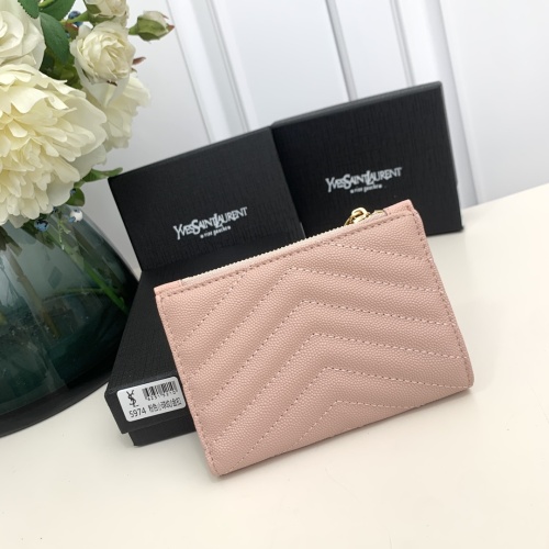 Cheap Yves Saint Laurent YSL Wallets #1224764 Replica Wholesale [$42.00 USD] [ITEM#1224764] on Replica Yves Saint Laurent YSL Wallets