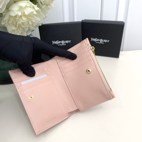 Cheap Yves Saint Laurent YSL Wallets #1224764 Replica Wholesale [$42.00 USD] [ITEM#1224764] on Replica Yves Saint Laurent YSL Wallets