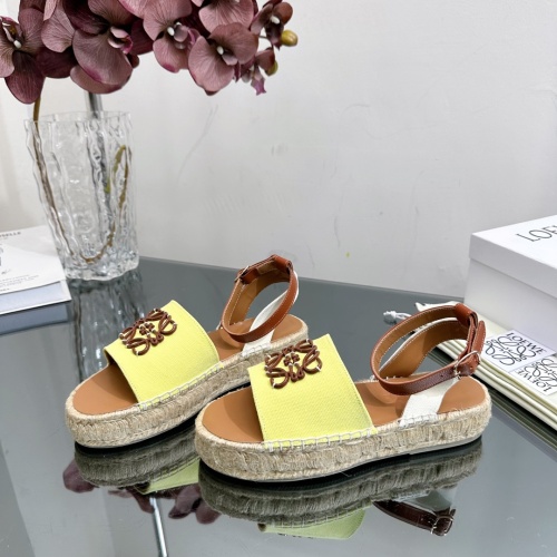 Cheap LOEWE Sandal For Women #1224808 Replica Wholesale [$108.00 USD] [ITEM#1224808] on Replica LOEWE Sandal