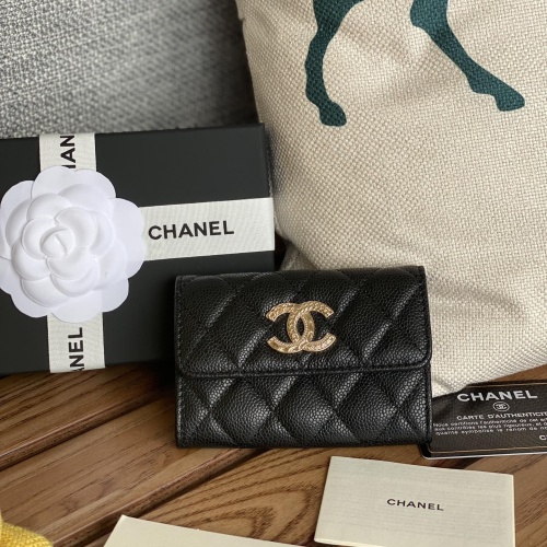 Cheap Chanel Wallets #1224822 Replica Wholesale [$64.00 USD] [ITEM#1224822] on Replica Chanel Wallets