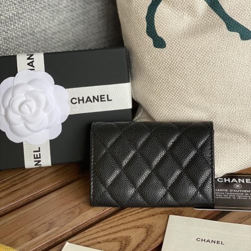 Cheap Chanel Wallets #1224822 Replica Wholesale [$64.00 USD] [ITEM#1224822] on Replica Chanel Wallets