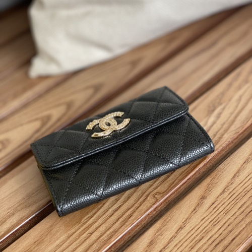 Cheap Chanel Wallets #1224822 Replica Wholesale [$64.00 USD] [ITEM#1224822] on Replica Chanel Wallets