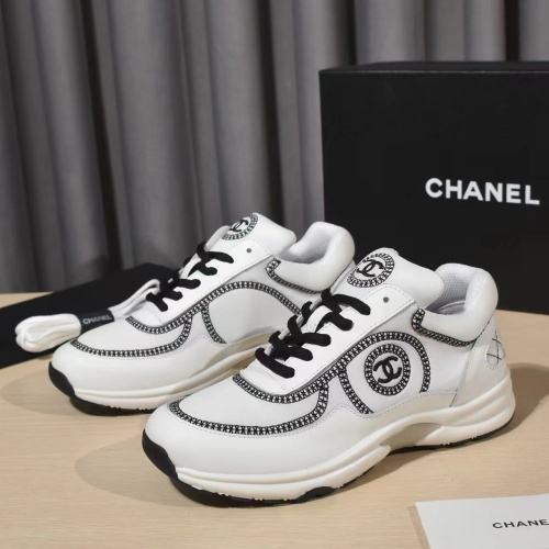 Cheap Chanel Casual Shoes For Women #1224856 Replica Wholesale [$102.00 USD] [ITEM#1224856] on Replica Chanel Casual Shoes