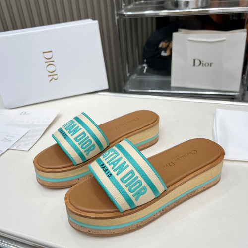 Cheap Christian Dior Slippers For Women #1224872 Replica Wholesale [$102.00 USD] [ITEM#1224872] on Replica Christian Dior Slippers