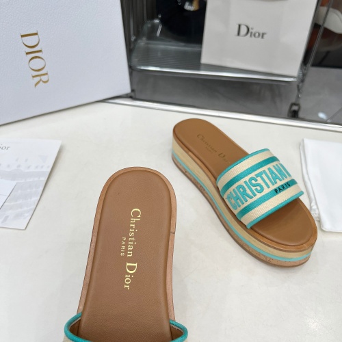 Cheap Christian Dior Slippers For Women #1224872 Replica Wholesale [$102.00 USD] [ITEM#1224872] on Replica Christian Dior Slippers