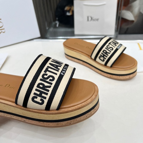 Cheap Christian Dior Slippers For Women #1224873 Replica Wholesale [$102.00 USD] [ITEM#1224873] on Replica Christian Dior Slippers