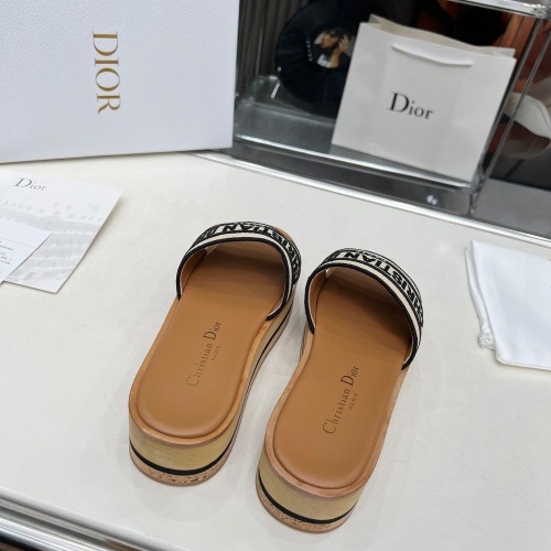 Cheap Christian Dior Slippers For Women #1224873 Replica Wholesale [$102.00 USD] [ITEM#1224873] on Replica Christian Dior Slippers