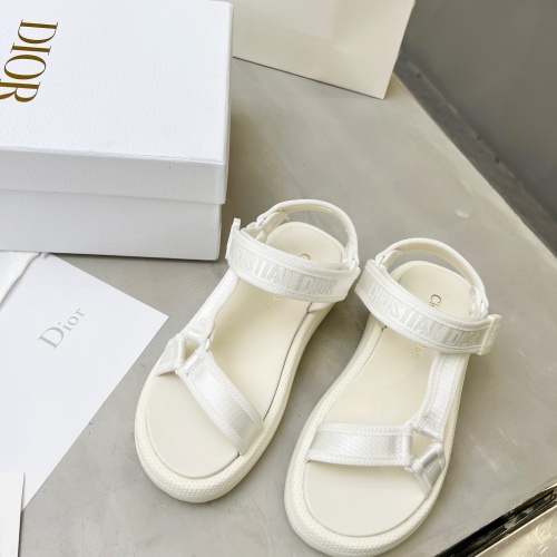 Cheap Christian Dior Sandal For Women #1224886 Replica Wholesale [$82.00 USD] [ITEM#1224886] on Replica Christian Dior Sandal