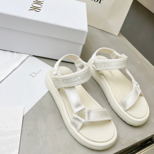 Cheap Christian Dior Sandal For Women #1224886 Replica Wholesale [$82.00 USD] [ITEM#1224886] on Replica Christian Dior Sandal