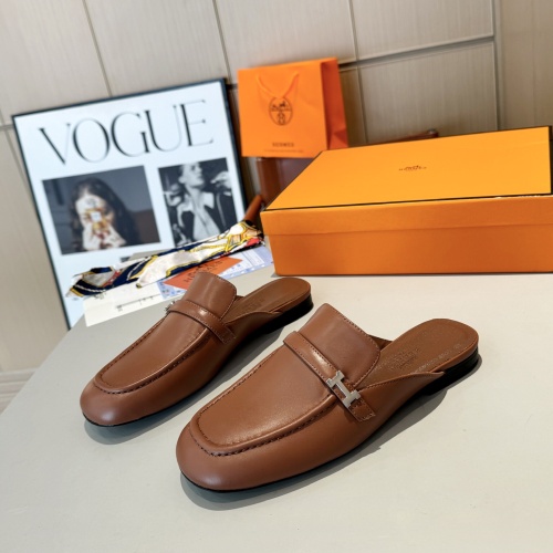 Cheap Hermes Slippers For Women #1224891 Replica Wholesale [$98.00 USD] [ITEM#1224891] on Replica Hermes Slippers