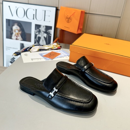 Cheap Hermes Slippers For Women #1224892 Replica Wholesale [$98.00 USD] [ITEM#1224892] on Replica Hermes Slippers