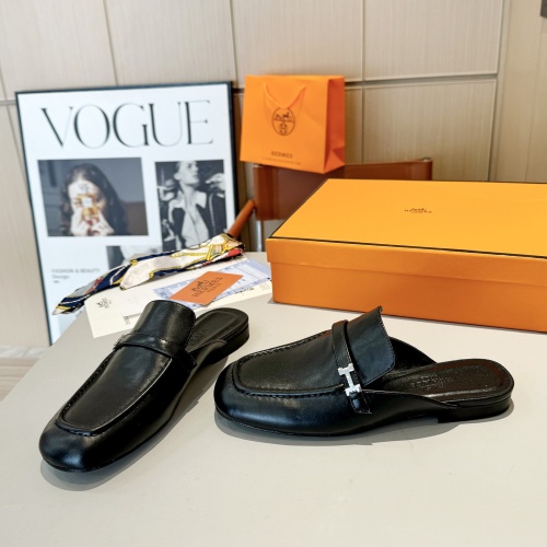 Cheap Hermes Slippers For Women #1224892 Replica Wholesale [$98.00 USD] [ITEM#1224892] on Replica Hermes Slippers