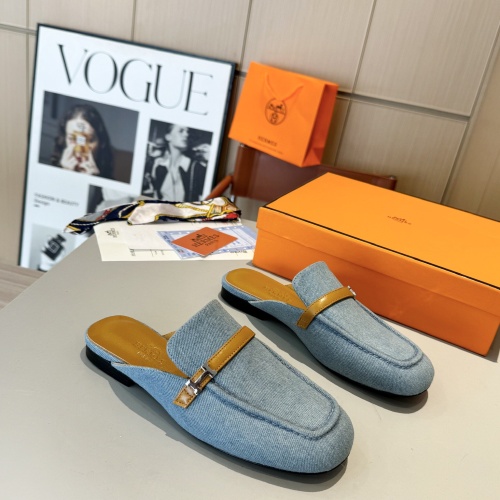 Cheap Hermes Slippers For Women #1224895 Replica Wholesale [$98.00 USD] [ITEM#1224895] on Replica Hermes Slippers