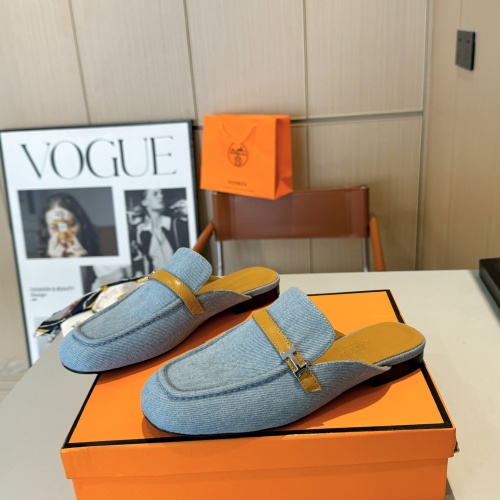 Cheap Hermes Slippers For Women #1224895 Replica Wholesale [$98.00 USD] [ITEM#1224895] on Replica Hermes Slippers