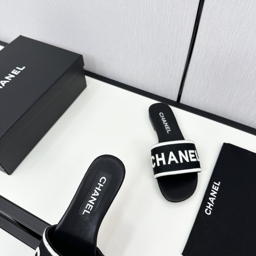 Cheap Chanel Slippers For Women #1224901 Replica Wholesale [$92.00 USD] [ITEM#1224901] on Replica Chanel Slippers