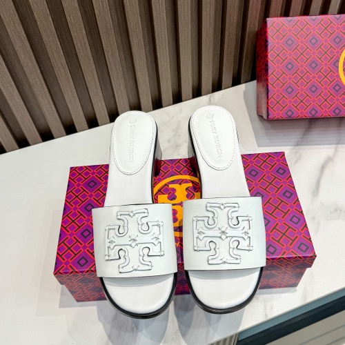 Cheap Tory Burch TB Slippers For Women #1224938 Replica Wholesale [$76.00 USD] [ITEM#1224938] on Replica Tory Burch TB Slippers